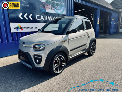 Microcar-Brommobiel M.GO 6 X | Lage Km stand | Parkeer sensoren achter | Elektrische-0